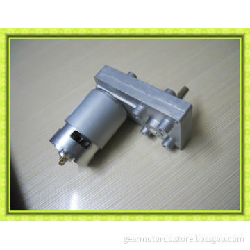 double shaft dc gear motor